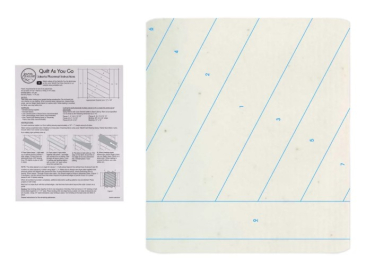 Quilt As You Go Placemat Pre-Printed Batting - Jakarta Pattern - June Tailor