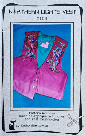 Northern Lights Vest by Kathy Stachowicz
