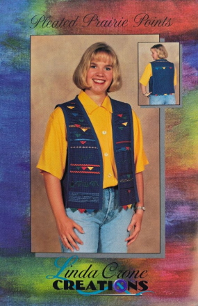Pleated Prairie Points Vest