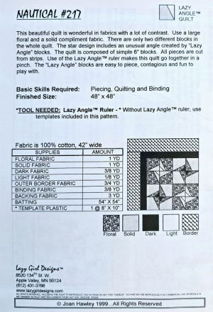 Nautical Quilt by Lazy Angle