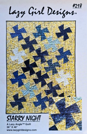Starry Night Quilt by Lazy Angle