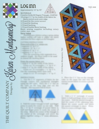 Log Inn Table Runner - The Quilt Company