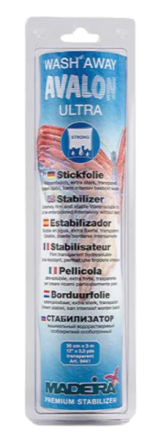 Avalon ULTRA Wash Away Stabilizer by Madeira