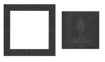 Charm 5" Template & Window - Martelli Templates