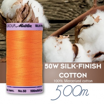Mettler Silk Finish Thread - 500m