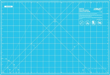 Olfa Cutting Mat - 12" x 18" (30cm x 45cm) - Aqua