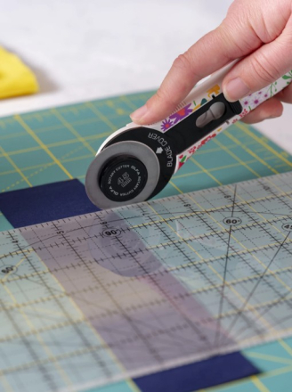 45mm Olfa Classic Rotary Cutter Blooming Garden