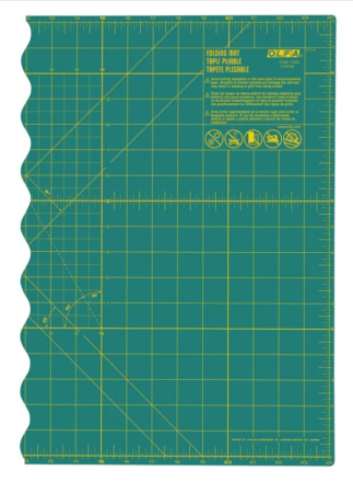 Olfa Folding Cutting Mat 17in x 24in FCM-A2