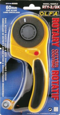 60mm Olfa Ergonomic Rotary Cutter