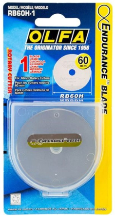 60mm Olfa Rotary Cutter Endurance Replacement Blade