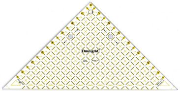 Omnigrid 96L Half Square Triangle Ruler 8”