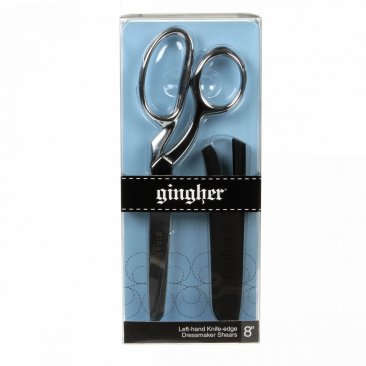 Gingher Left Hand Knife Edge Dressmakers Shears 8” G-8L