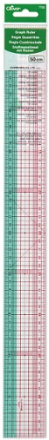 Graph Ruler 50cm by Clover