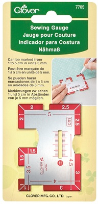 Sewing Gauge Metric by Clover