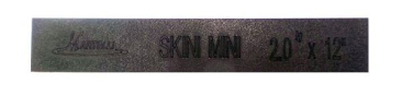 No-Slip Skini-Mini Straight Ruler 2.5" x 12" - Martelli
