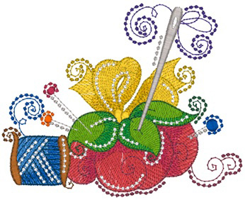 Mylar Swirly Sewing CD - Purely Gates