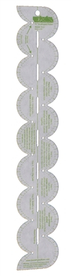 S.5 Scallops Ruler 1/2 inch - Quick Points Rulers