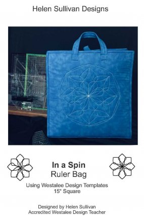 In a Spin Ruler Bag - Helen Sullivan Designs