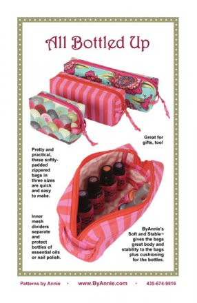 All Bottled Up Bag Pattern - By Annie