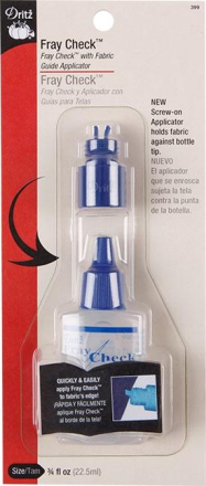 Fray Check with Fabric Guide Applicator