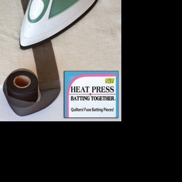 HEAT Press Batting Together - Black 10yd