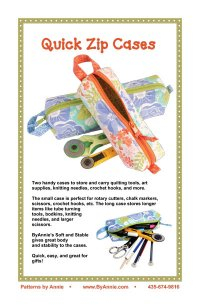 Quick Zip Cases Pattern - By Annie