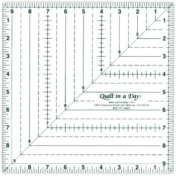 9½" Square Up Ruler by Quilt in a Day