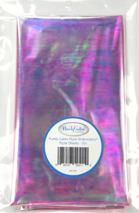 Mylar Sheets for Embroidery 18" x 30" 3/pkt - Purely Gates