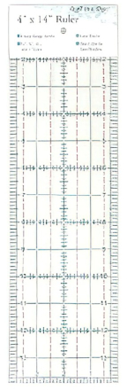 4" x 14" Ruler by Quilt in a Day