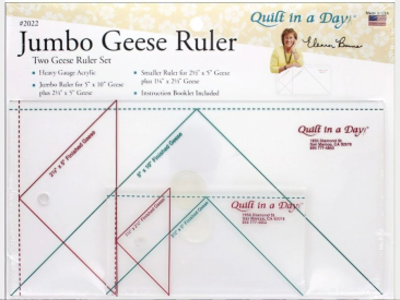 Jumbo Geese Ruler by Quilt in a Day