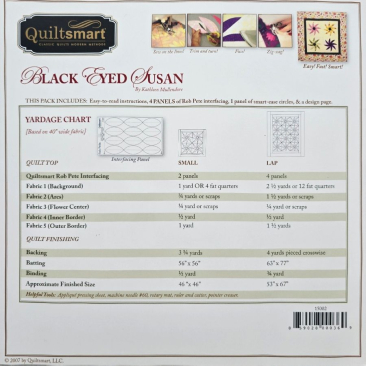 Black Eyed Susan - Quiltsmart