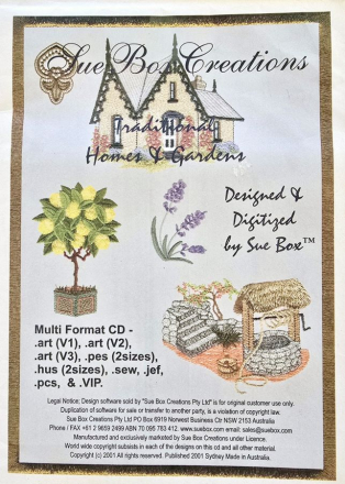 Traditional Homes & Gardens  - Sue Box Creations