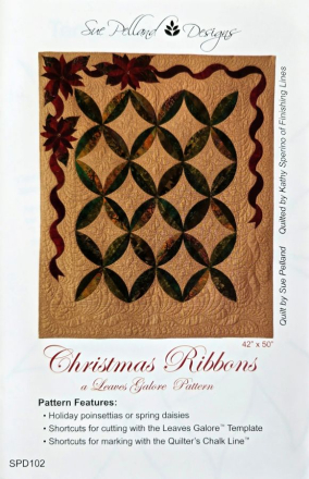 Christmas Ribbons - a Leaves Galore Quilt Pattern