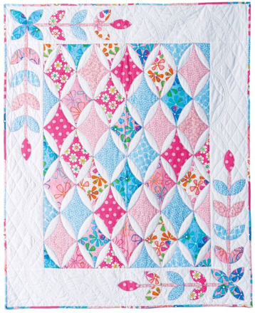 Hope's Diamond - a Leaves Galore Pattern by Sue Pelland