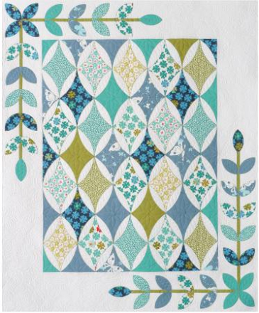 Hope's Diamond - a Leaves Galore Pattern by Sue Pelland