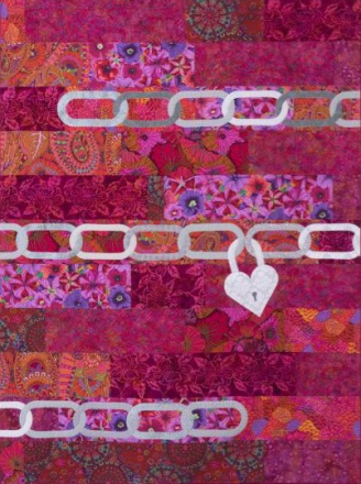 Unchain My Heart - A Hearts and More Quilt Pattern by Sue Pelland Designs