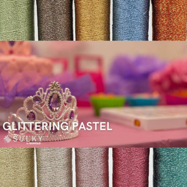 Sulky Colour Kits Poly Star 30 Glittering Pastel