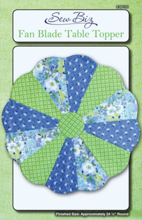 Sew Biz Fan Blade Cutting Template