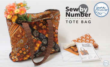 Sew By Number Tote Bag - Judy's QuiltTech Online Class