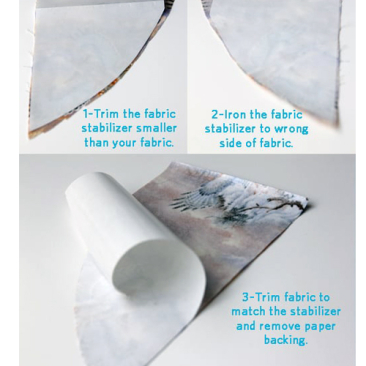 Silhouette Fusible Fabric Stabilizer
