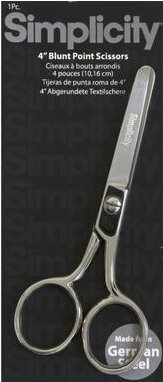 4” Blunt Point Scissors by Simplicity