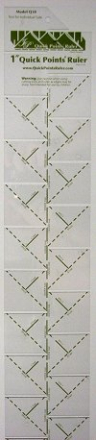 Q10S - 1" Prairie Points Ruler - Quick Points Rulers