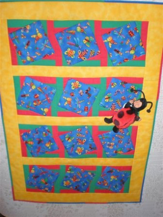 Bug Quilt Vertical Join Technique Quilt Pattern - The Sewing Revolution