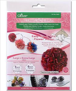 Flower Frill Templates - Large and Extra Large by Clover