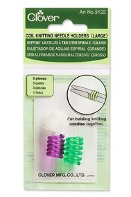 Coil Knitting Needle Holders ( Large ) by Clover