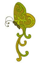 Mylar Curly Butterflies CD - Purely Gates