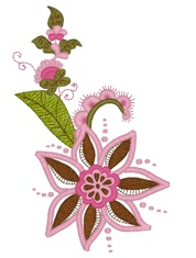 Mylar and Appliqué Floral Fantasy CD - Purely Gates