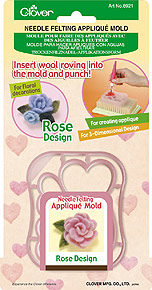 Needle Felting Appliqué Mould by Clover