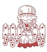 All Sorts Embroidery - Sunbonnet Garden