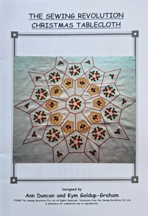 Christmas Tablecloth Pattern - The Sewing Revolution